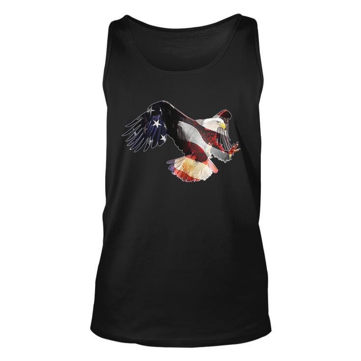 Patriotic American Bold Eagle Unisex Tank Top