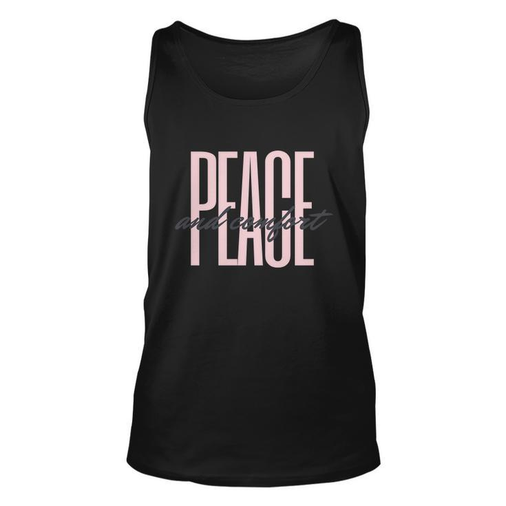 Peace And Comfort Unisex Tank Top