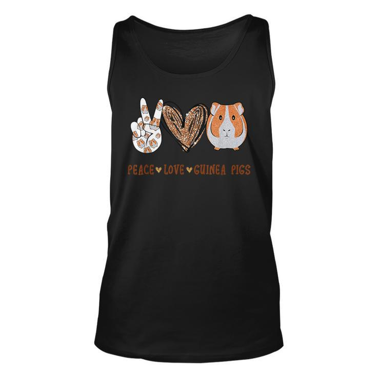 Peace Love Guinea Pigs Gifts For Guinea Pigs Lover  Men Women Tank Top Graphic Print Unisex