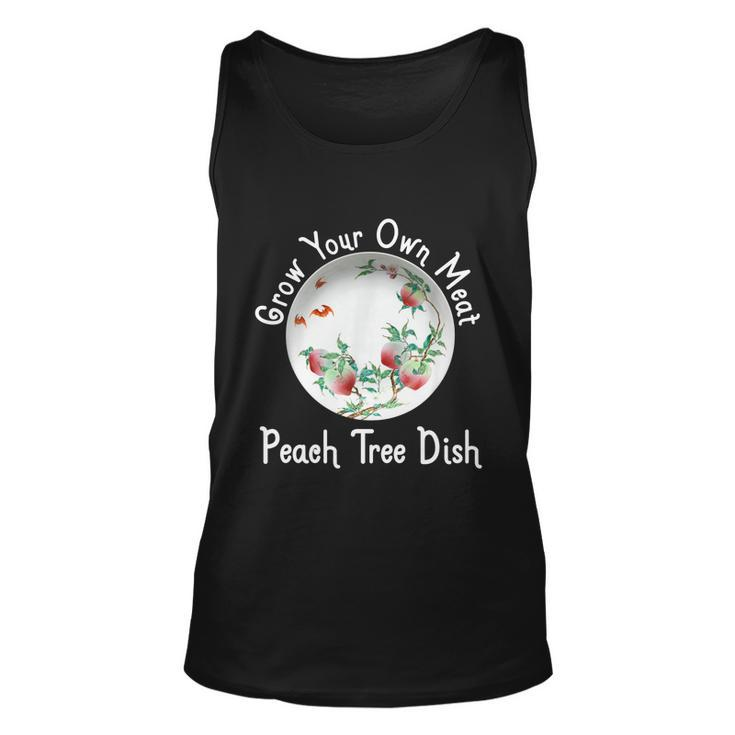 Peach Tree Dish Unisex Tank Top