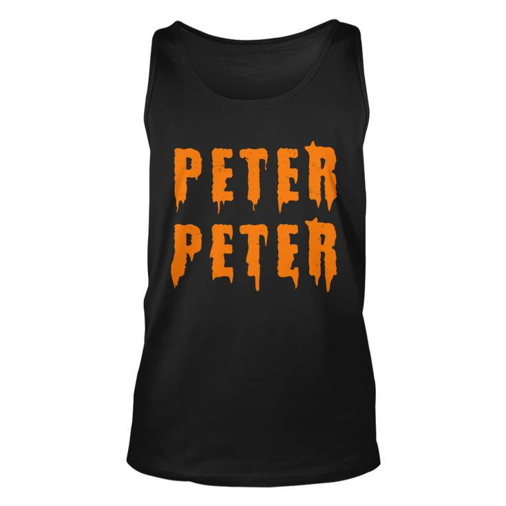 Peter Peter Spooky Halloween Funny Tshirt Unisex Tank Top