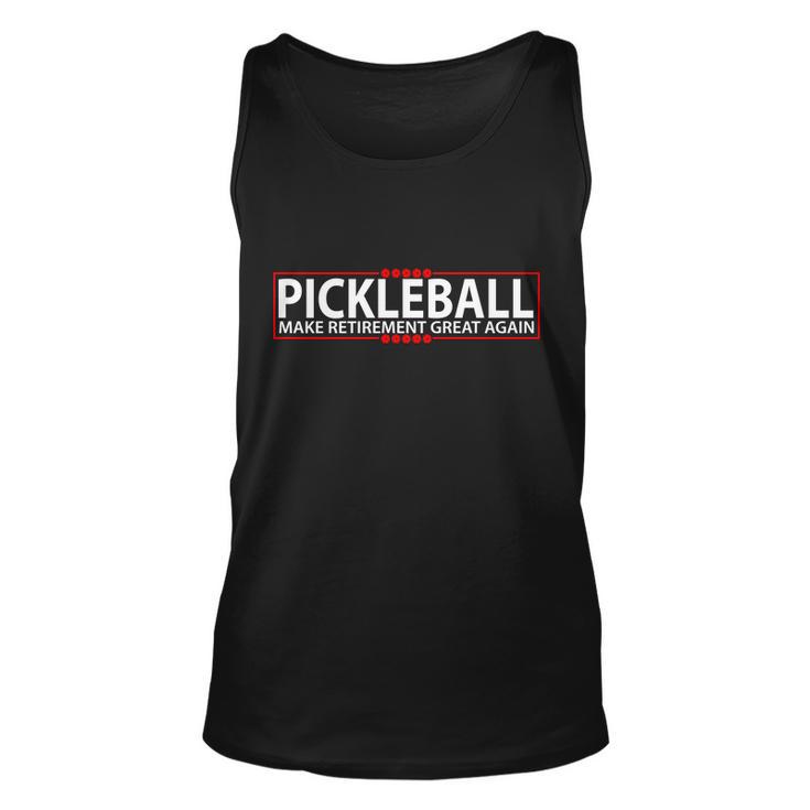 Pickleball Make Retirement Great Again Tshirt Unisex Tank Top