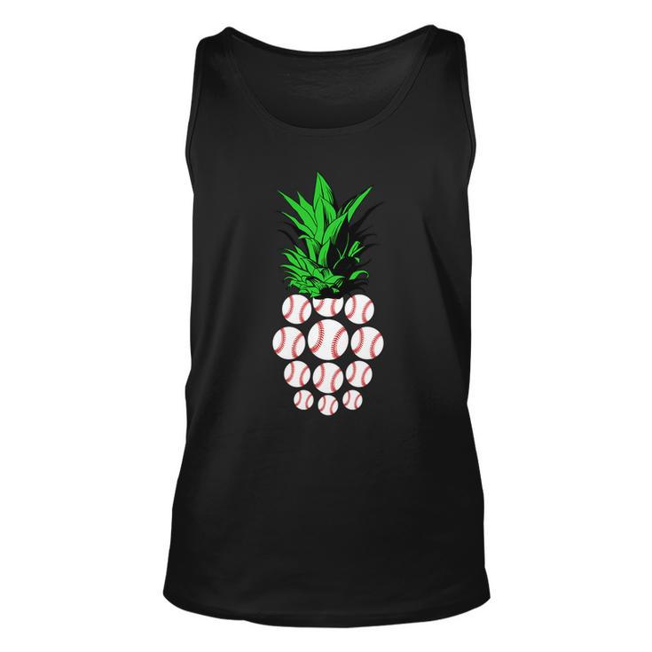 Pineapple Baseball Tshirt Unisex Tank Top