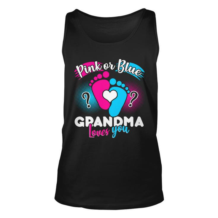 Pink Or Blue Grandma Loves You Tshirt Unisex Tank Top