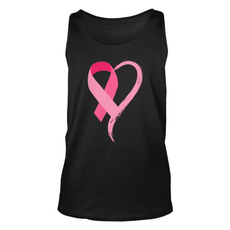 Pink Ribbon Of Love Breast Cancer Awareness Tshirt Unisex Tank Top