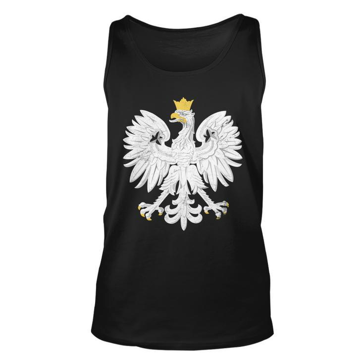 Poland Pride Vintage Eagle Tshirt Unisex Tank Top