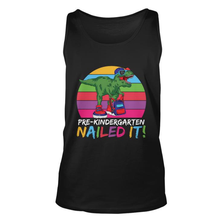 Prek Nailed It T_Rex Back To School Unisex Tank Top