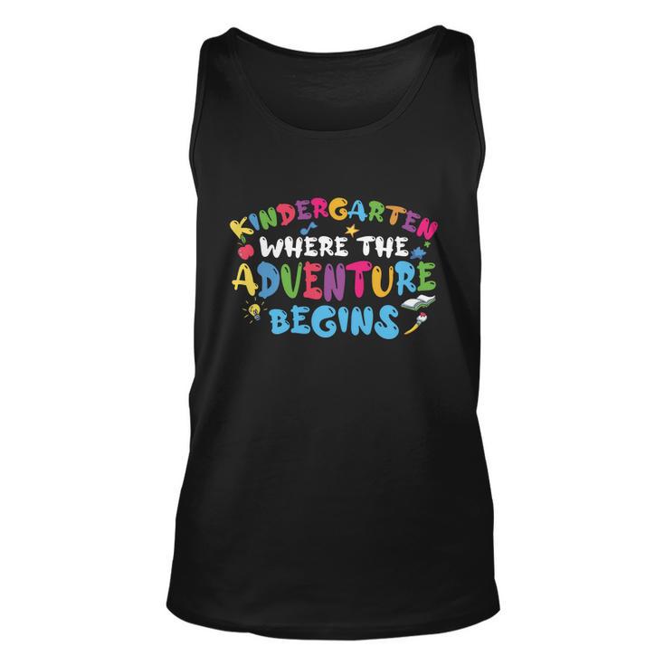 Prek Where The Adventure Begins Premium Plus Size Shirt For Studenteacher Unisex Unisex Tank Top