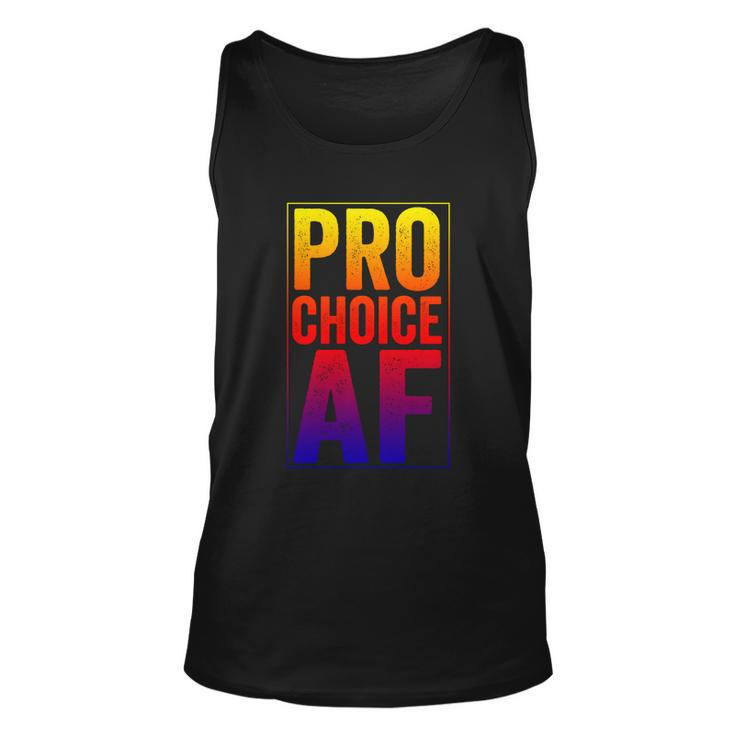 Pro Choice Af Reproductive Rights Cool Gift V3 Unisex Tank Top