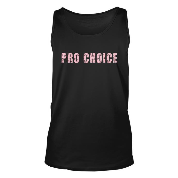Prochoice My Body My Choice Reproductive Rights Unisex Tank Top
