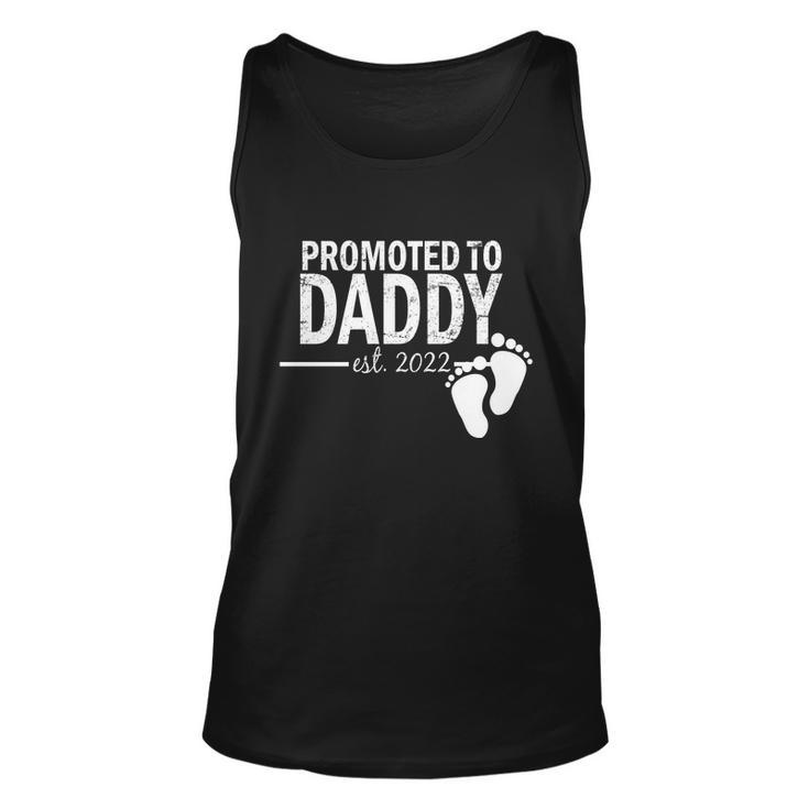 Promoted To Daddy Established  Unisex Tank Top