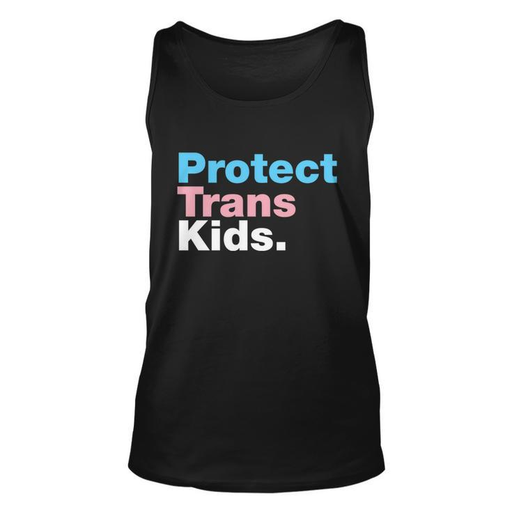 Protect Trans Kids V3 Unisex Tank Top