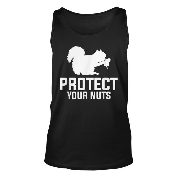 Protect Your Nuts For A Baseball Player  V2 Unisex Tank Top