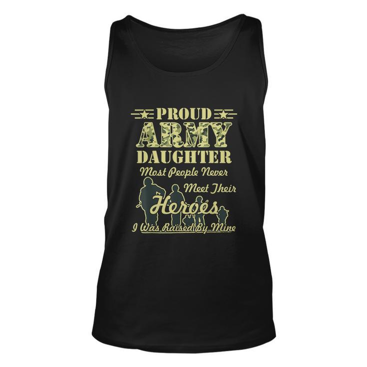 Proud Army Daughter Gift Unisex Tank Top