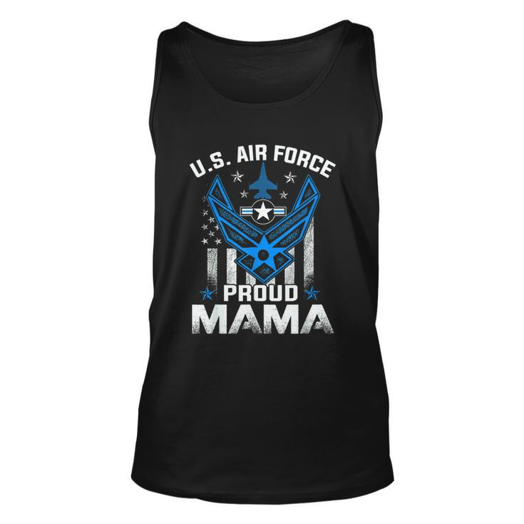 Proud Mama Us Air Force American Flag T Usaf Unisex Tank Top