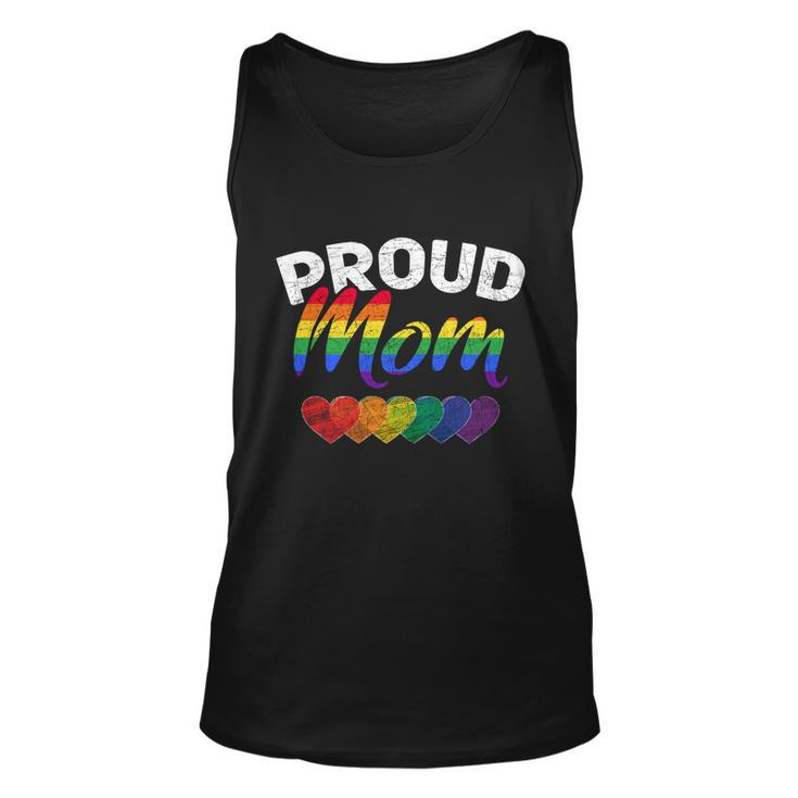 Proud Mom Lgbtq Gay Pride Queer Mothers Day Gift Lgbt Gift Unisex Tank Top