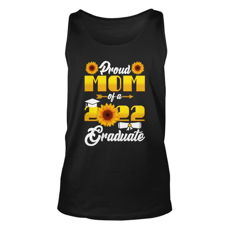 Proud Mom Of A 2022 Graduate Sunflowers Tshirt Unisex Tank Top