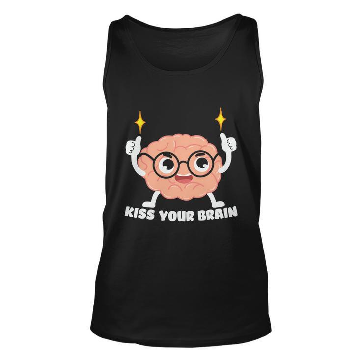 Proud Teacher Life Kiss Your Brain Premium Plus Size Shirt For Teacher Female Unisex Tank Top