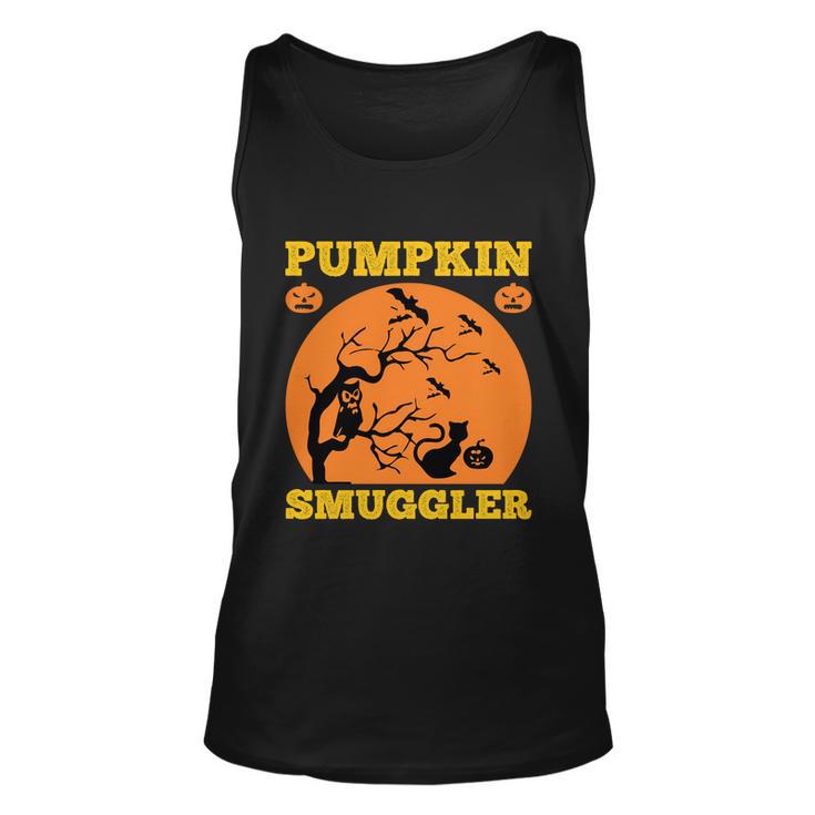 Pumpkin Smuggler Funny Halloween Quote Unisex Tank Top