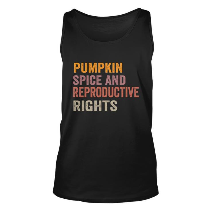 Pumpkin Spice And Reproductive Rights Gift V6 Unisex Tank Top