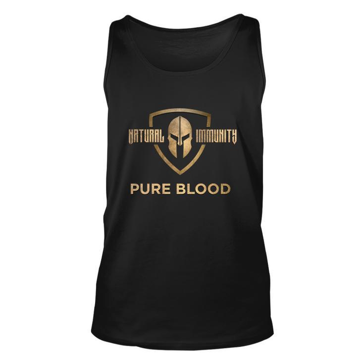 Pure Blood Natural Immunity Unisex Tank Top