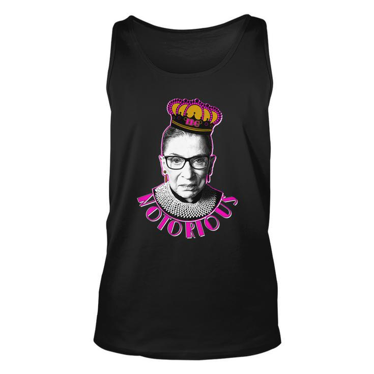 Queen Notorious Rbg Ruth Bader Ginsburg Tribute Unisex Tank Top
