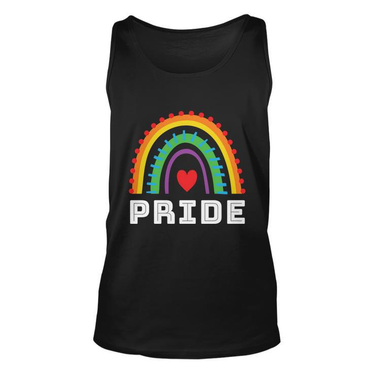 Rainbow Lgbtq Heart Pride Month Lbgt Unisex Tank Top