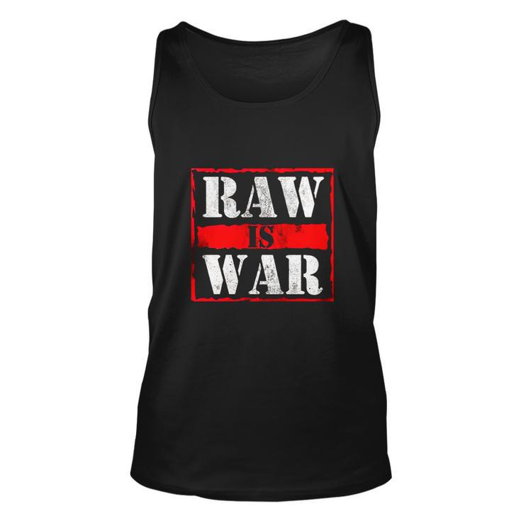 Raw Is War Wrestler Vintage Unisex Tank Top