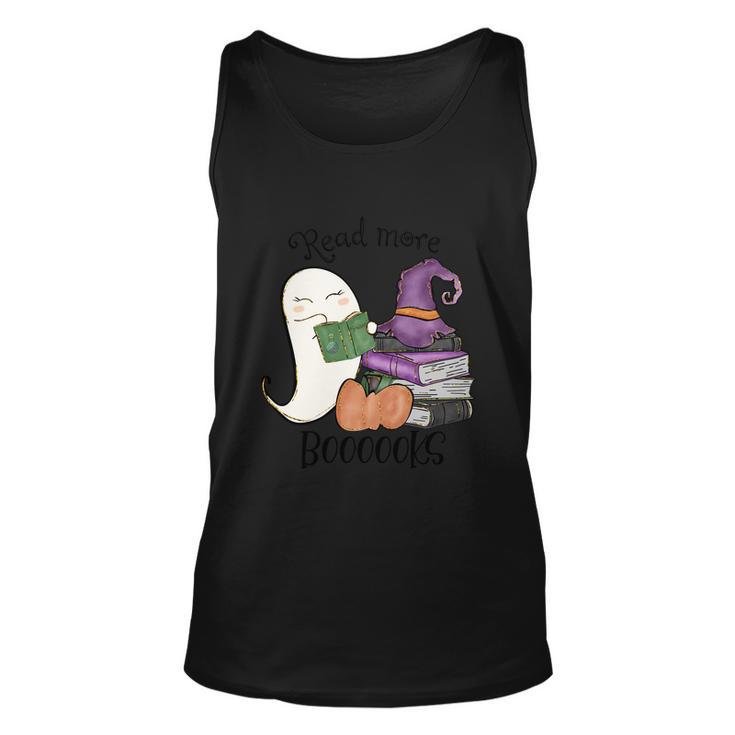 Read More Boooooks Halloween Quote Unisex Tank Top