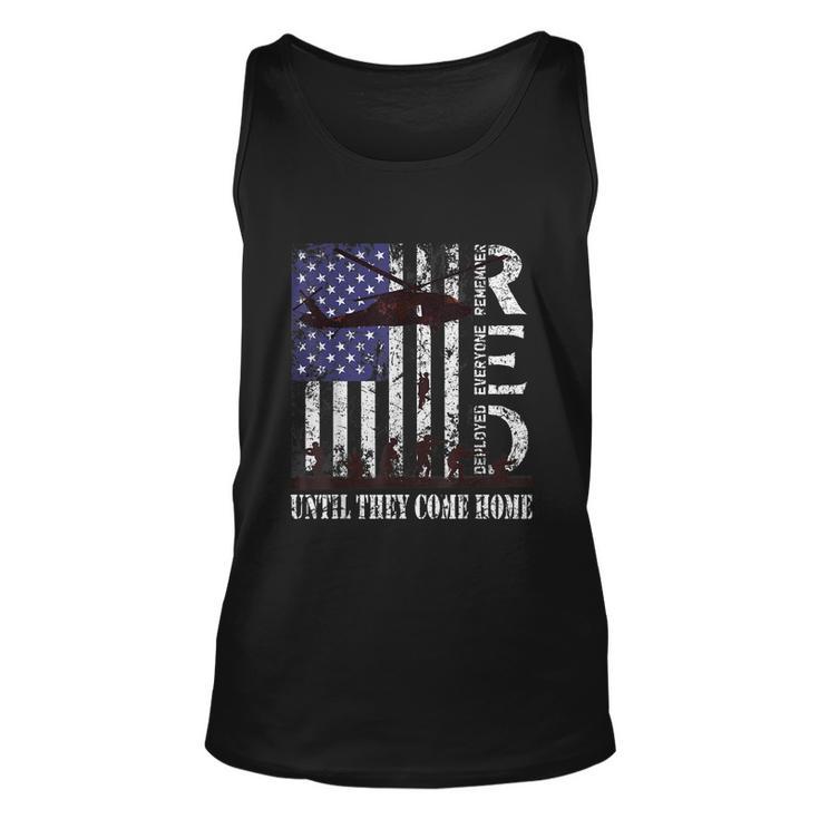 Red Friday Remember Everyone Deployed Us Flag Army Vintage Unisex Tank Top