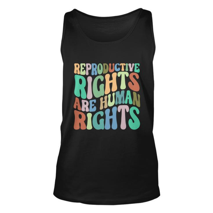 Reproductive Rights Are Human Rights Feminist Pro Choice Unisex Tank Top