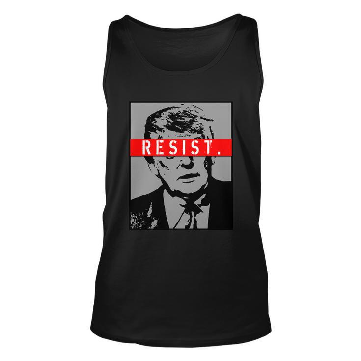 Resist President Donald Trump Anti Trump The Resistance Tshirt Unisex Tank Top