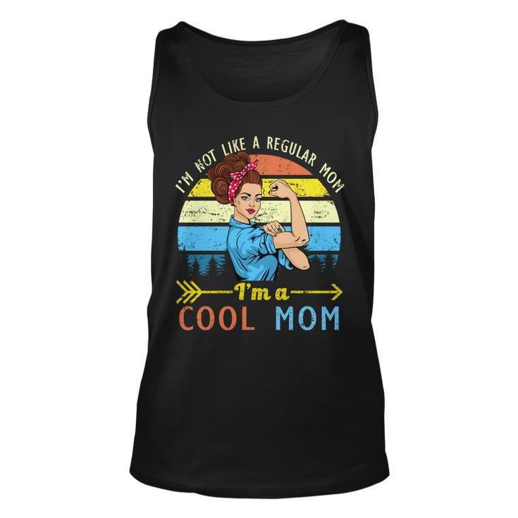Retro Cool Mom Tshirt Unisex Tank Top