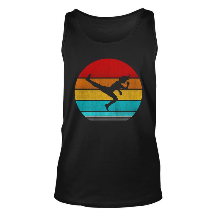 Retro Vintage Karate Unisex Tank Top