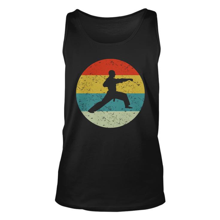 Retro Vintage Karate V2 Unisex Tank Top