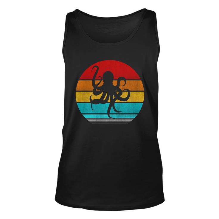 Retro Vintage Octopus Unisex Tank Top