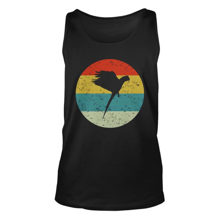 Retro Vintage Parrot V2 Unisex Tank Top