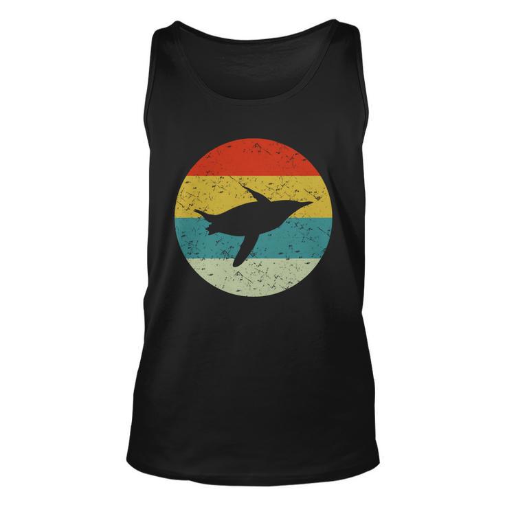 Retro Vintage Penguin V3 Unisex Tank Top