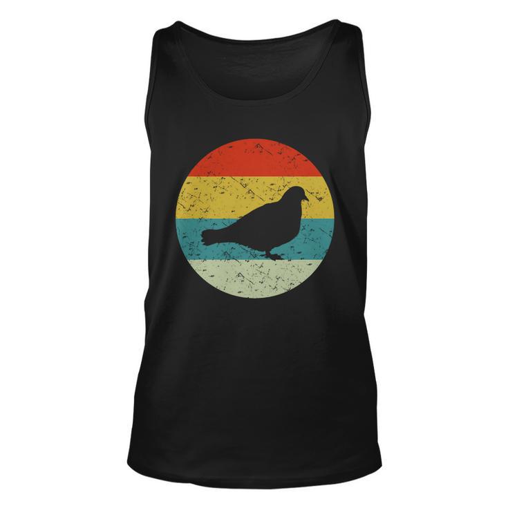 Retro Vintage Pigeon Unisex Tank Top