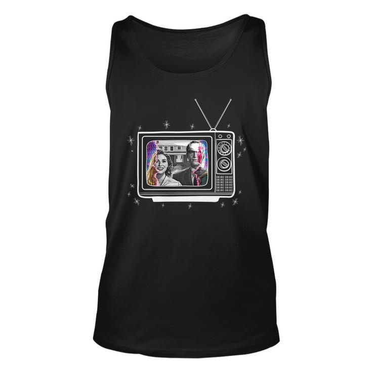 Retro Vintage Tv Show Screen Unisex Tank Top