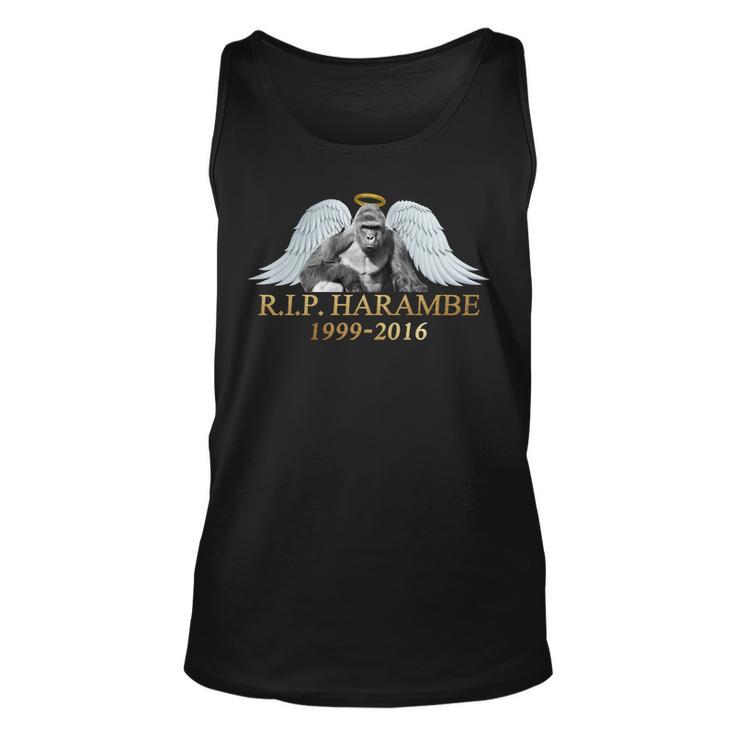 RIP Harambe Our Angel In Heaven  Unisex Tank Top