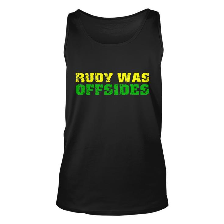 Rudy Was Offsides Unisex Tank Top