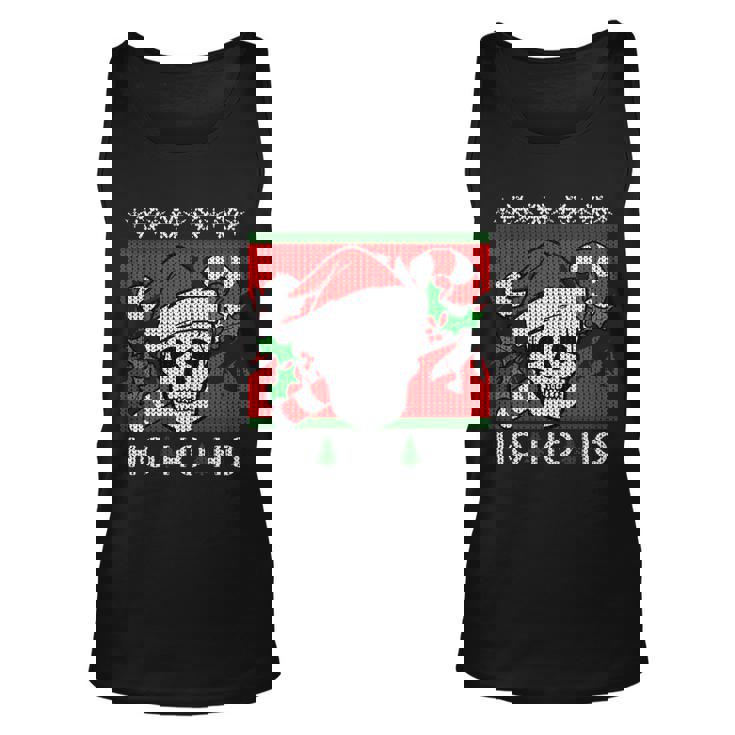 Santa Skull Candy Cane Ugly Christmas Sweater T-Shirt Graphic Design Printed Casual Daily Basic Unisex Tank Top Santa Skull Candy Cane Ugly Christmas Sweater T-Shirt Graphic Design Printed Casual Daily Basic Unisex Tank Top