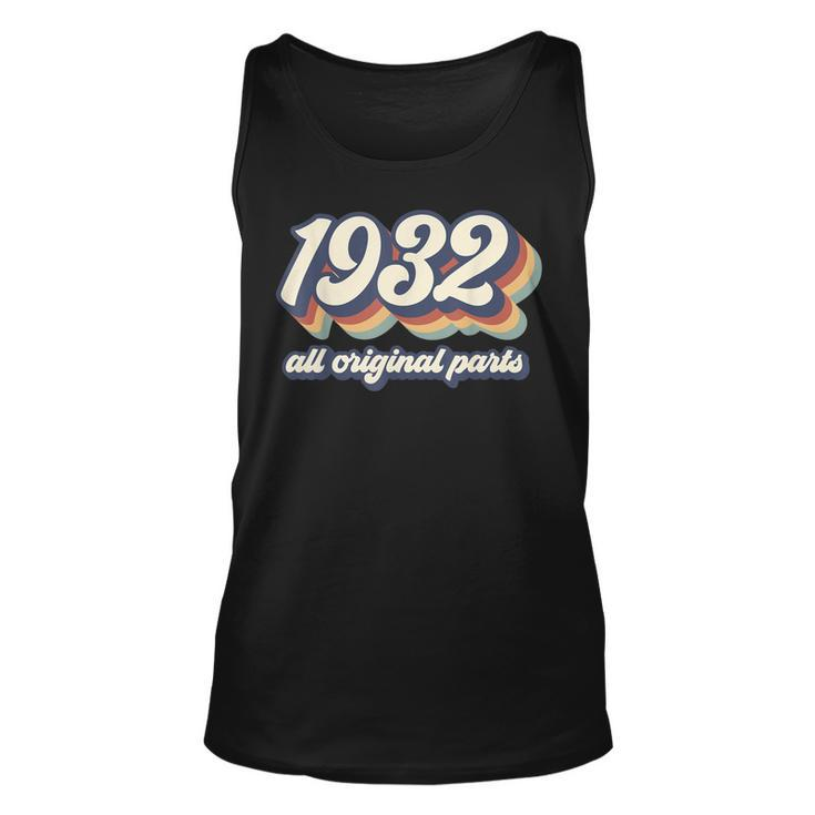 Sassy Since 1932 Fabulous 90Th Birthday Gifts Ideas For Her  V2 Unisex Tank Top
