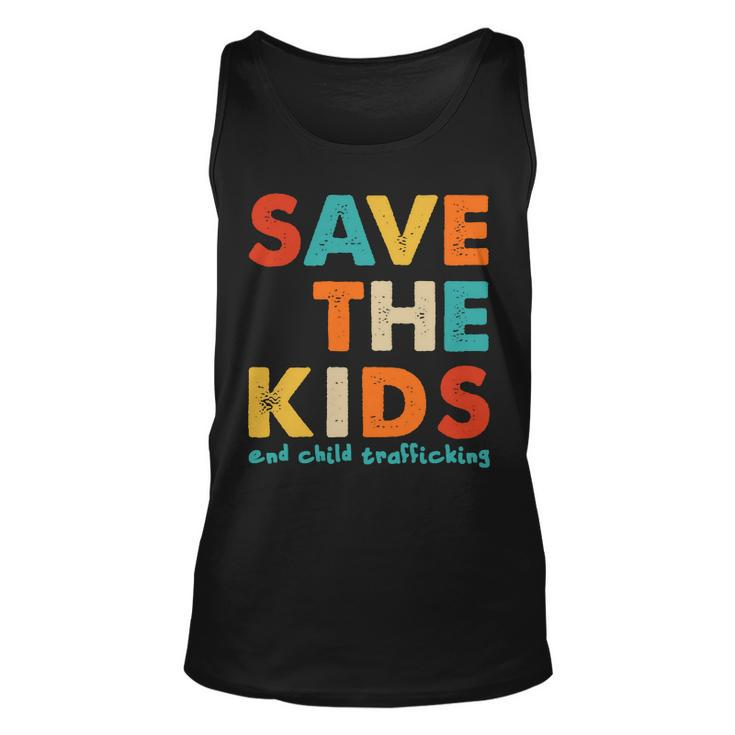 Save The Kids End Child Trafficking Tshirt Unisex Tank Top