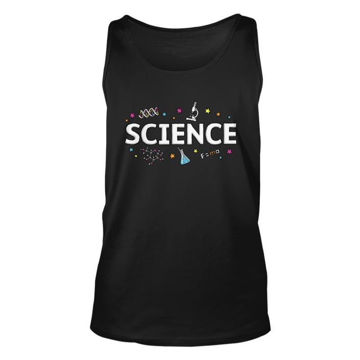 Science May The Force Be With You Funny Unisex Tank Top