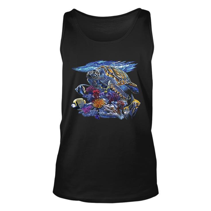 Sea Turtle Life Unisex Tank Top