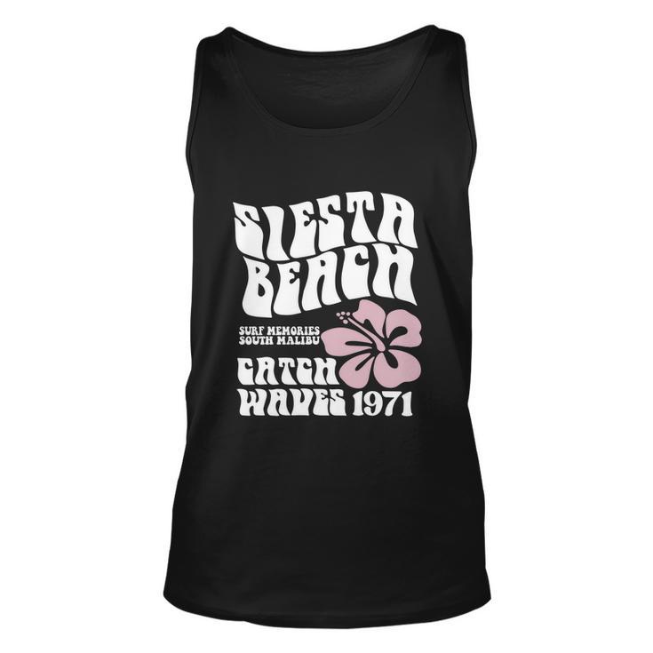 Siesta Beach Surf Memories South Malibu Catch Waves 1971 Design Unisex Tank Top