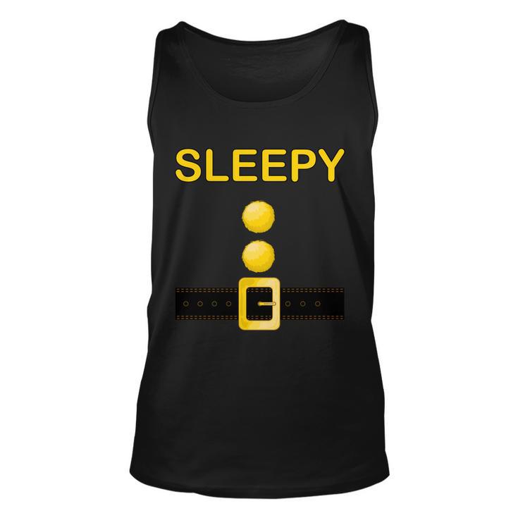 Sleepy Dwarf Costume Unisex Tank Top