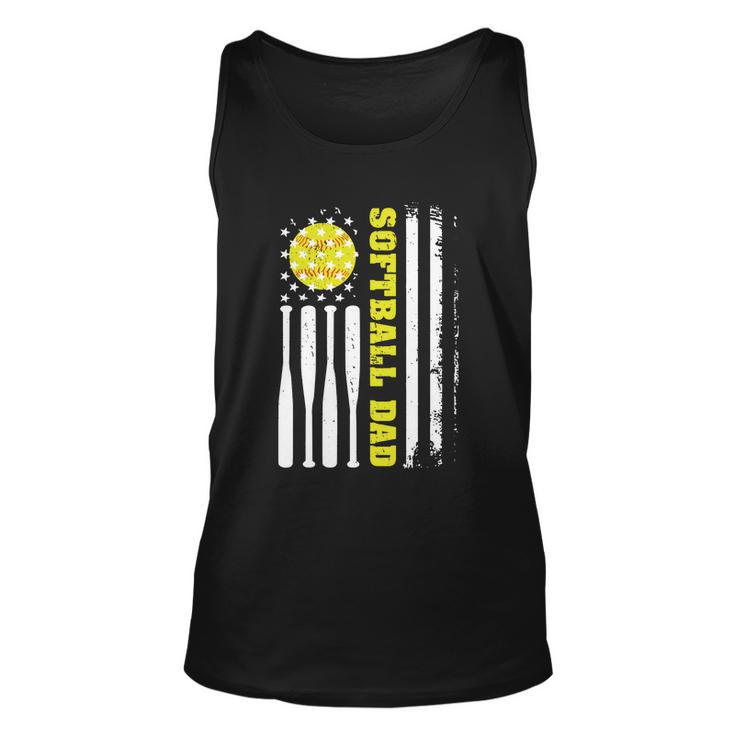 Softball Dad V2 Unisex Tank Top